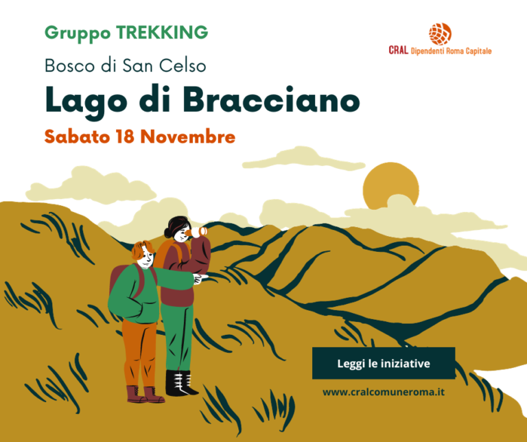 Trekking: appuntamento Sabato 18 Novembre